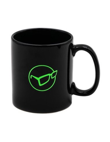 Korda Mug Glasses Logo Black Tee Kaffe Tasse Schwarz Karpfen Angler-Outdoor Cooking-JJ-Fishing