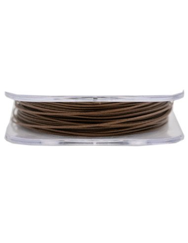 Korda Dark Matter Tungsten Coated Braid Gravel Brown 25lb 10m Super-Heavy Vorfachmaterial Extrem Sinkend-Vorfachmaterial & Mo...