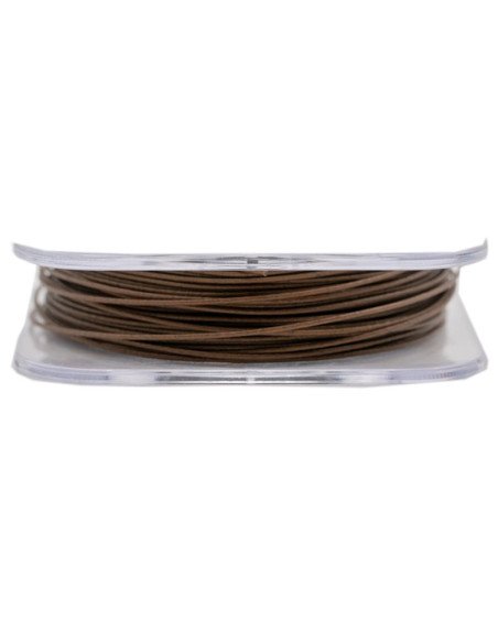 Korda Dark Matter Tungsten Coated Braid Gravel Brown 25lb 10m Super-Heavy Vorfachmaterial Extrem Sinkend-Vorfachmaterial & Mo...