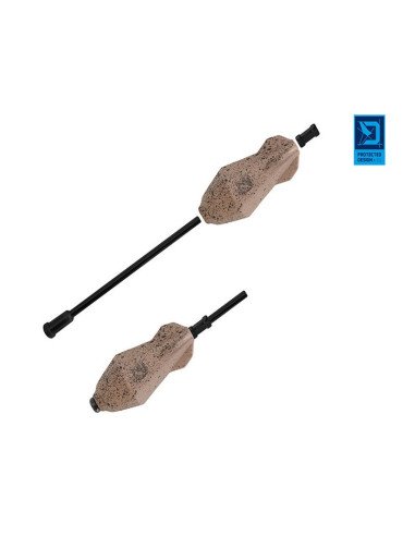 Delphin Aero Tube 50g 1 Stück Inline Blei Coated Angelblei Weitwurf-Blei-JJ-Fishing