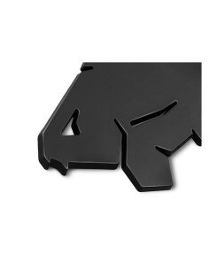 Delphin CARP Schwarz 3D-Aufkleber Sticker Karpfen-Diverse Geschenkideen-JJ-Fishing 2