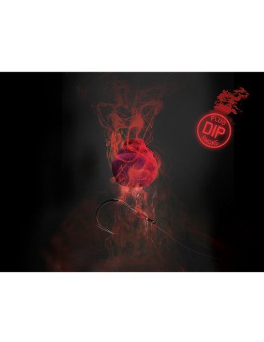 Delphin AromaX Käse & Leber Dip-Spray 30ml Rot Smoke Edition-Köder-JJ-Fishing