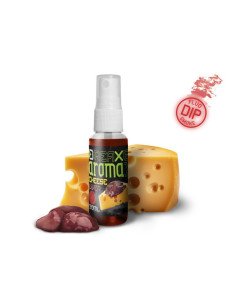Delphin AromaX Käse & Leber Dip-Spray 30ml Rot Smoke Edition-Köder-JJ-Fishing