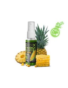 Delphin AromaX Mais & Ananas Dip-Spray 30ml Fluo Green Smoke Edition-Köder-JJ-Fishing