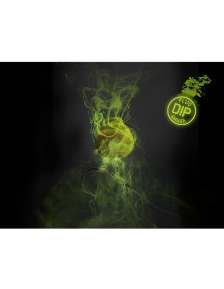 Delphin AromaX Schokolade & Banane Dip-Spray 30ml Fluo Green Smoke Edition-Köder-JJ-Fishing