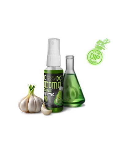 Delphin AromaX N-Butyric Acid & Knoblauch Dip-Spray 30ml Fluo Green Smoke Edition-Köder-JJ-Fishing