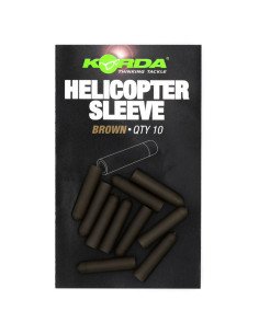 Korda Heli Rubber Brown 10 Stück Helicopter Rig Sleeve Lead Change System-Heli-Rig Zubehör-JJ-Fishing 2