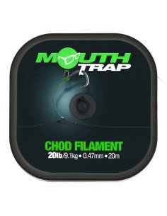 Korda Mouth Trap 20lb 0,47mm 20m Chod Filament Extra Steif Biegefähig-Vorfachmaterial & Montage-Zubehör-JJ-Fishing