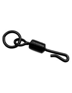 Korda Quick Change Swivel Size 8 8 Stück Ring Schnellwechsel Wirbel Angelwirbel-Heli-Rig Zubehör-JJ-Fishing