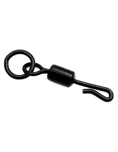 Korda Quick Change Swivel Size 8 8 Stück Ring Schnellwechsel Wirbel Angelwirbel-Heli-Rig Zubehör-JJ-Fishing