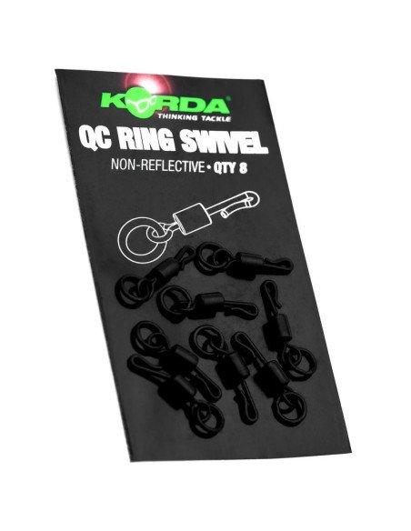 Korda Quick Change Swivel Size 11 Ring Schnellwechsel Wirbel Angelwirbel-Heli-Rig Accessories-JJ-Fishing