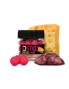 Delphin D Snax POP Köder Käse-Leber 5,5mm 20g-Pop Up´s-JJ-Fishing