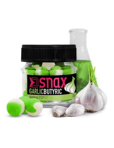 Delphin D Snax POP Köder Knoblauch-Butyric 5,5mm 20g-Pop Up´s-JJ-Fishing