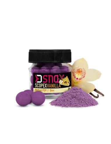 Delphin D Snax POP Köder Scopex-Vanille 5,5mm 20g-Pop Up´s-JJ-Fishing