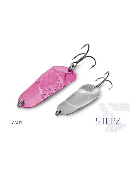 Delphin STEPZ Spoon CANDY 1 Stück 7cm 10g Hook 2 Raubfisch Blinker Trout Bait Spinnköder Ultra Leicht-Blinker / Spinnköder-JJ...