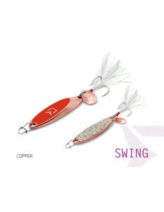 Delphin SWING Spoon COPPER 1 Stück 5,7cm 15g Hook 6 Raubfisch Blinker Trout Bait Spinnköder Ultra Leicht-Turn signals / spinn...
