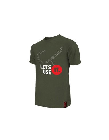 Delphin USE IT 3XL Karpfen Angelshirt Profi am Angelgewässer Bekleidung-Hoodie, Shirts, Jacken & Co-JJ-Fishing