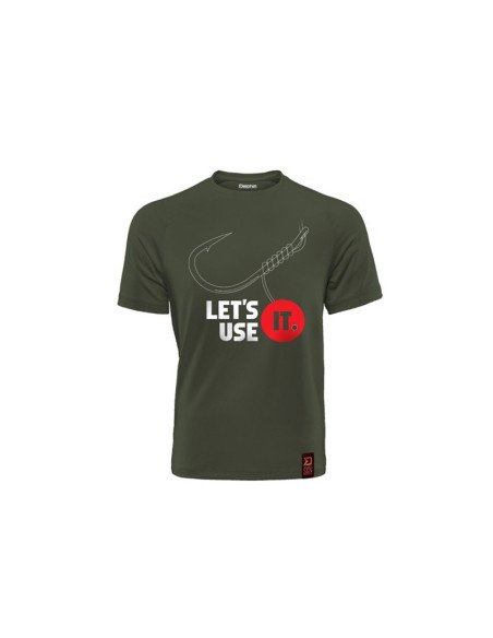 Delphin USE IT 3XL Karpfen Angelshirt Profi am Angelgewässer Bekleidung-Hoodie, Shirts, Jacken & Co-JJ-Fishing