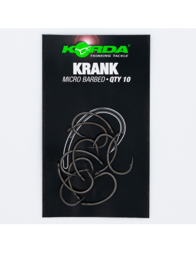 Korda Krank Size 4 Micro Barbed 10 Stück Angelhaken Extra Scharf-Hook & Co-JJ-Fishing