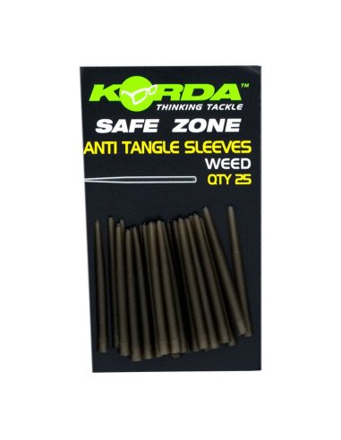 Korda Anti Tangle Sleeve Weed 25 Stück Hooklink Sleeves-Zig-Rig Zubehör-JJ-Fishing