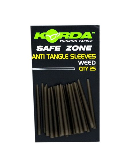 Korda Anti Tangle Sleeve Weed 25 Stück Hooklink Sleeves-Zig-Rig Zubehör-JJ-Fishing