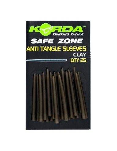 Korda Anti Tangle Sleeve Clay 25 Stück Hooklink Sleeves-Zig-Rig Zubehör-JJ-Fishing