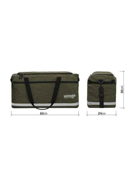 Delphin WASABI CarryBIG Carry All Angeltasche XXL Grün mit Tragegurt-Angeltaschen-JJ-Fishing