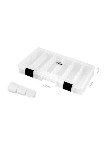 Delphin TBX One Kunstköderbox Spinnangler Box 273-6P Clip 273x176x45mm-Angelzubehör-JJ-Fishing