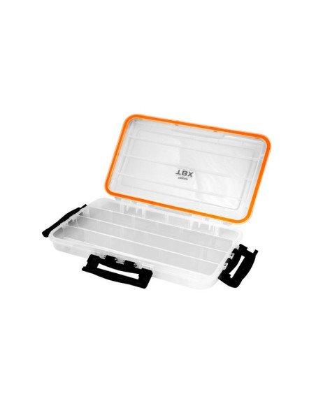 Delphin TBX One Kunstköderbox Spinnangler Box 360-4P Clip WP 360x230x50mm-Angelzubehör-JJ-Fishing