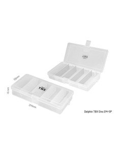 Delphin TBX One Kunstköderbox Spinnangler Box 214-5P Clip WP 214x113x41mm-Angelzubehör-JJ-Fishing 2