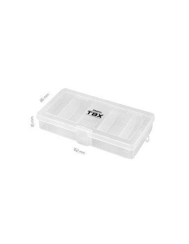 Delphin TBX One Kunstköderbox Spinnangler Box 162-5P Clip WP 162x86x35mm-Angelzubehör-JJ-Fishing