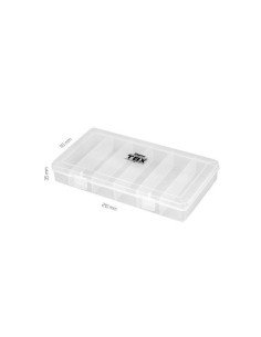 Delphin TBX One Kunstköderbox Spinnangler Box 210-6P Clip WP 210x115x35mm-Angelzubehör-JJ-Fishing 2