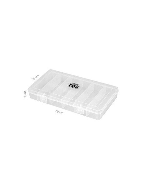 Delphin TBX One Kunstköderbox Spinnangler Box 210-6P Clip WP 210x115x35mm-Angelzubehör-JJ-Fishing