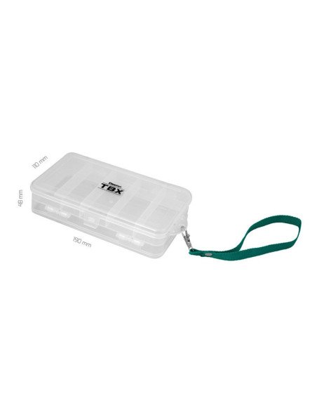 Delphin TBX Duo Kunstköderbox Spinnangler Box 190-6P Clip 190x110x48mm-Angelzubehör-JJ-Fishing