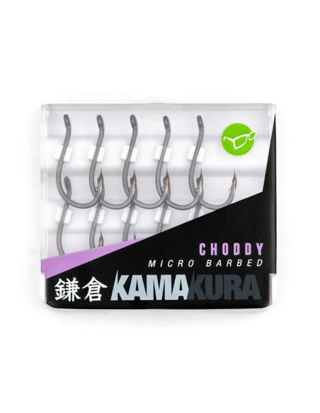 Korda Kamakura Choddy Size 8 Micro Barbed Extra Scharf Angelhaken in Transportbox-Hook & Co-JJ-Fishing