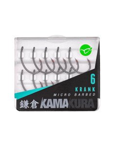 Korda Kamakura Krank 6 Micro Barbed Extra Scharf Angelhaken in Transportbox-Hook & Co-JJ-Fishing 2