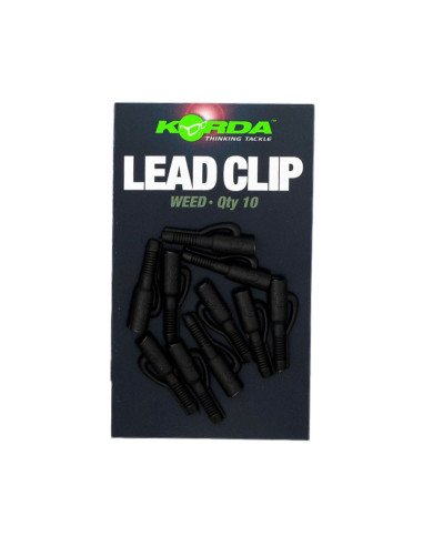 Korda Lead Clip Weed Safty Clip System 10Stk. Fix Blei-Leader material & mounting accessories-JJ-Fishing