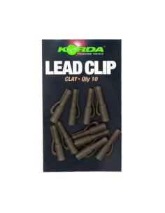 Korda Lead Clip Clay 10 Stück Safty Clip Montage-Vorfachmaterial & Montage-Zubehör-JJ-Fishing 2