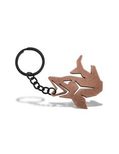 Delphin PIKENER Schlüsselanhänger 1 Stück Bronze mit Flaschenöffner-Angelzubehör-JJ-Fishing