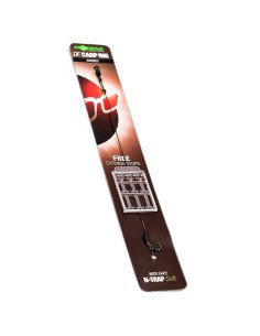 Korda N-Trap DF Rig Size 2 30lb Barbed 1 Stück Angelvorfach Extra Scharfer Wide Gape Angelhaken-Vorfächer-JJ-Fishing