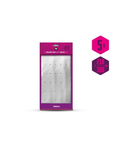 Delphin PVA N'Tastic XXL 300x210mm PVA Säcke Eckig 5 Stk. Wasserlöslich-Endtackle-JJ-Fishing