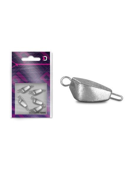 Delphin B! Standup 10g Cheburashka 5 Stück Flat Bottom Zander Chebu-Blei-JJ-Fishing