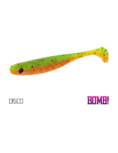 Delphin Bomb! Rippa Gummiköder 5 Stück 5cm 3D Disco-Gummifische / Gummiköder-JJ-Fishing