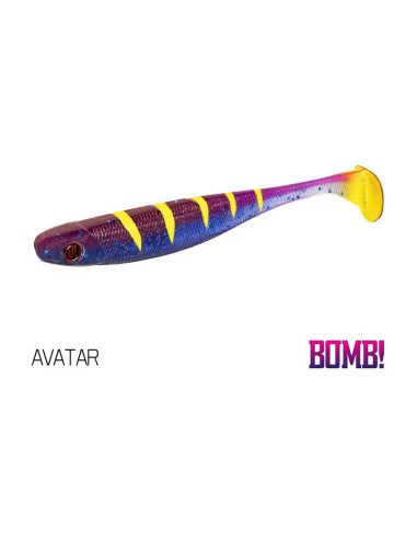 Delphin Bomb! Rippa Gummiköder 5 Stück 5cm 3D Avatar-Gummifische / Gummiköder-JJ-Fishing