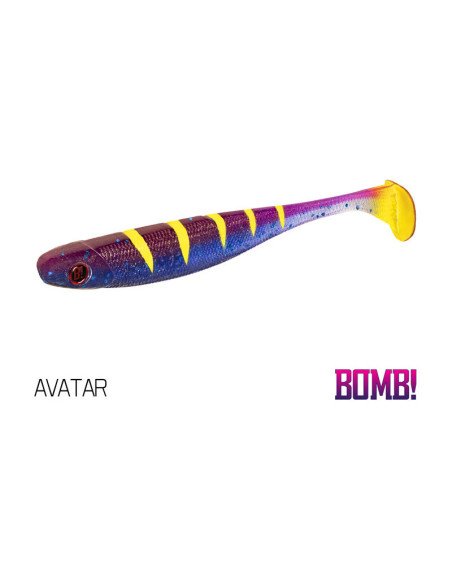 Delphin Bomb! Rippa Gummiköder 5 Stück 5cm 3D Avatar-Gummifische / Gummiköder-JJ-Fishing