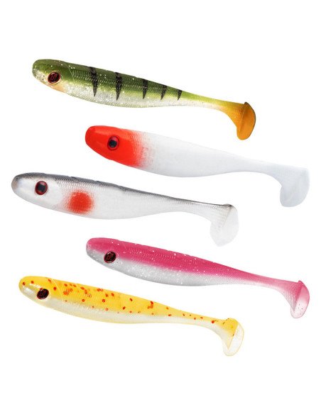 Delphin Bomb! Rippa Gummifisch Set 5 Stück Länge 5cm Agresor / Redface / Best / Candy / Virus Gummifische-Gummifische / Gummi...