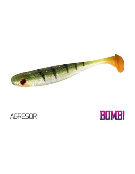 Delphin Bomb! Rippa Gummifisch Set 5 Stück Länge 5cm Agresor / Redface / Best / Candy / Virus Gummifische-Gummifische / Gummi...