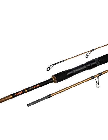 Delphin LEGIA CarpMatch 330cm 75g 3-teilig Prämium Matchrute-Match- & Floatruten-JJ-Fishing