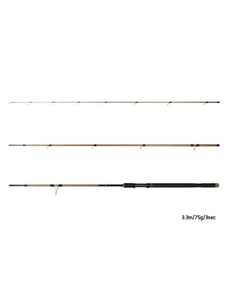 Delphin LEGIA CarpMatch 330cm 75g 3-teilig Prämium Matchrute-Match- & Floatruten-JJ-Fishing