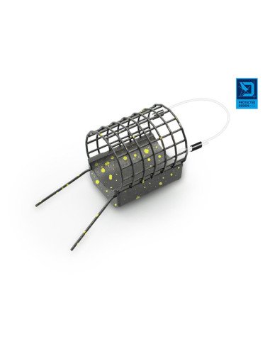 Delphin RiverSTIX 170g Krallenblei Futterkorb mit Bleigewicht-Futterkörbe & Bleie-JJ-Fishing